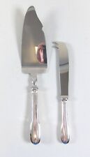 Christofle CLUNY Silver Plate Cheese Knife & Pie/Cake Server picture
