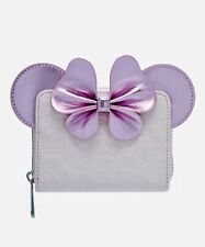 Loungefly Disney Minnie Mouse Pink Butterfly Wallet NWT picture