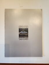 1985 Saab ~ Sales Brochure ~ New Car Pamphlet ~ Nice Condition picture