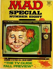  Mad Magazine,  Special, #8 Alfred E. Nueman & TV Guide ~  Good picture
