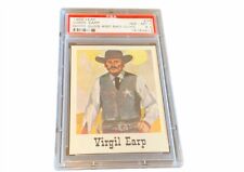 Tombstone Cowboy Western Good Guys Bad Card 1966 Leaf PSA 8.5 Virgil Earp #33 sp picture