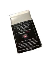 Titanic Certified Original Coal  In Box COA Vintage Premier Exhibitions picture