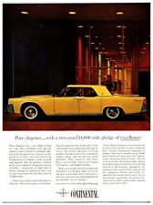 Original 1961 Lincoln Continental - Original Print Advertisement (8.5in x 11in) picture
