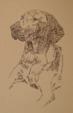 Vizsla Dog Art Print Lithograph #28 Stephen Kline adds your dogs name free. GIFT picture