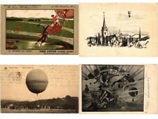 BALLOONS, AIRCRAFT, AVIATION 30 Vintage Postcards (PART 1) (L6014) picture