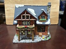 Heartland Valley Village O’Well Log Cabin House Limited Edition 2002-untested picture