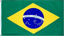3x5 BRAZIL FLAG NEW 3X5ft BRAZILIAN BRASIL BANNER 90X150cm POLYESTER POLY FLAG picture
