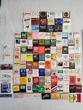 Lot Of Approximately 120 Vintage Matchbooks, Unstruck, Ohio NY Restaurants Etc picture
