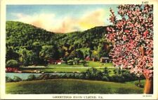 Ulster, Pa.~Postcard~Greetings From Ulster Pa. View of Farm & River Hills Trees picture