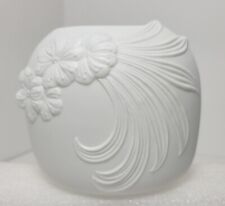 Vinage 70's Kaiser Manfred Frey White Bisque Porcelain Vase West Germany 4