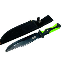 Jungle Master Premium Design Hand Forged Fixed Blade Knife w/ Black Sheath picture