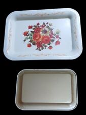 Vintage Cream Floral Mini Tray picture