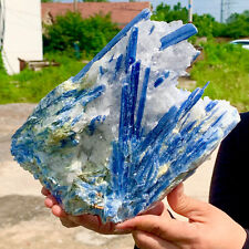 7.11LB   Natural Blue KYANITE with MicaQuartz Crystal Specimen Rough healing picture