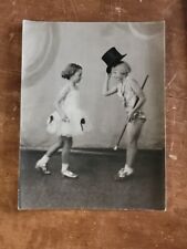 Adorable Ballet & Tap Dancing Little Girls c1920's 6x8 Photo picture