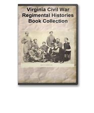 Virginia VA Civil War Regiment Genealogy 22 Book Set - B381 picture