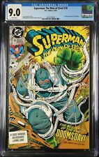 Superman: The Man of Steel #18 CGC 9.0 1st Appearance Of Doomsday - 4424180004 picture