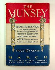 Munsey's Magazine Pulp Mar 1911 Vol. 44 #6 VG picture