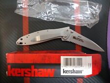 Kershaw Folder Stainless Handle Leek Knife 1660st  picture