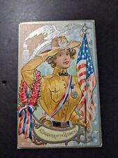 Mint USA Postcard A Daughter of the Regiment Flag Salute picture