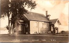 Real Photo Postcard Catholic Church in Nicollet, Minnesota picture