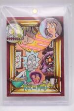 #1 2018 Cryptozoic Rick and Morty Season 2 Sketch Card by ACHILLEAS KOKKINAKIS picture
