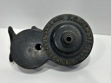 Antique F. S. Webster Double Donut Pencil Sharpener Cast Iron Pat. 1892 Ex Cond picture