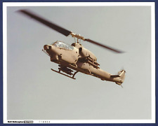 USMC Bell AH-1 Cobra Attack Helicopter 8 x 10 TEXTRON Photo picture