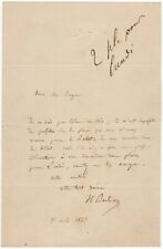 Berlioz, Hector (1803-1869/ composer) - Autograph letter signed picture