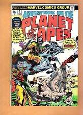 Adventures on the PLANET of the APES #2 vintage Marvel comic book 1975 F/VF picture