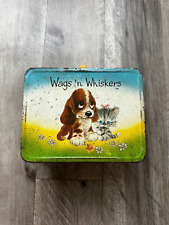 Vintage 1978 Wags 'N Whiskers Metal Lunch Box (No Thermos) picture
