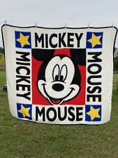 Vintage Biederlack Mickey Mouse Blanket Throw Walt Disney USA picture