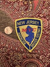 Vintage Cap patch NJ MVC Agencies/Driver Testing Red Lettering. picture