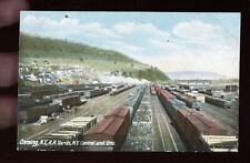 Railroad-train-New York-Corning-New York Central & Erie Railroad yard picture