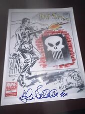 Allen Bellman Signed Punisher Print  picture