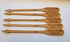 VINTAGE 1920'S LAKE HOPATCONG RESTAURANT DRINK STIRRERS (5) picture