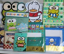 Vintage Sanrio 90's Keroppi Peckle Pochacco Stationery NoteBook Lot picture