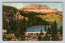 Yellowstone National Park, Beartooth Lake, Series #1044 Vintage Postcard picture