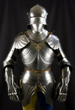 Gothic Suit Of Armor, Custom Medieval Full Body Armor larp Reenactment picture