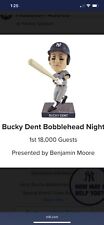 2023 New York Yankees Bucky Dent BOBBLEHEAD SGA 8/4/23 SGA picture