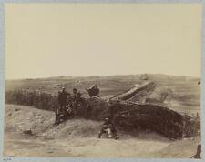 Photo:Confederate fortifications at Centreville, Va. March 1862 picture
