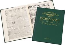 World War 1 Personalised Book - Historic Newspapers - WW1 Commemorative Gift picture