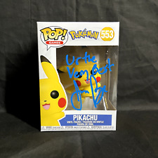 Signed Jason Paige Pikachu Funko Pop #553 w/ Exact Proof (Pokemon Autograph) picture