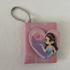 Orange Story Dreamworld Lovely White Princess Pink Korean Mini Notebook Keychain picture
