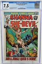 Shanna the She-Devil #1 CGC 7.5 (1972) Origin & 1st Appearance Marvel Comics picture