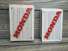 Vintage Honda Follow The Leader Motorcycle Playing Cards Deck picture
