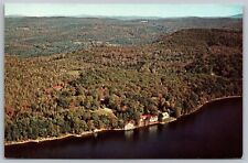 Spofford New Hampshire Camp Notre Dame Spofford Lake Scenic Chrome Postcard picture