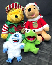 4pc Lot Plush Dan Dee Disney Winnie the Pooh + Baby Kermit & Abominable Snowman picture