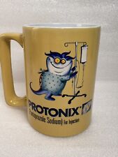 Drug Rep Pharmaceutical PROTONIX IV Coffee Tea MUG CUP Monster Heartburn picture