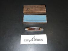 Vintage Schrade USA 108OT 3 Blade Pocket Knife New In Box picture
