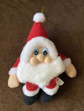 Vintage RARE Santa Claus FLOMO Forever Friends Plush Toy Christmas Ornament 7” picture